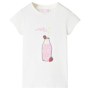 Camiseta infantil color crudo 140 D