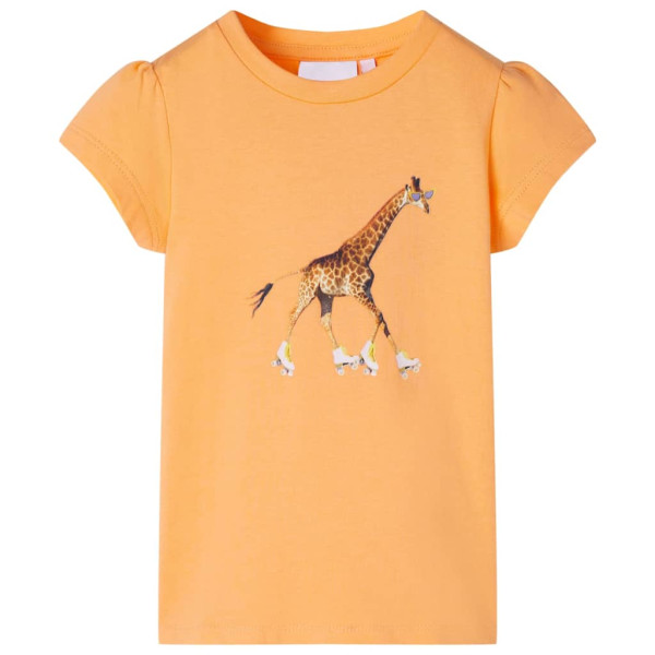 Camiseta para niños naranja 116 D