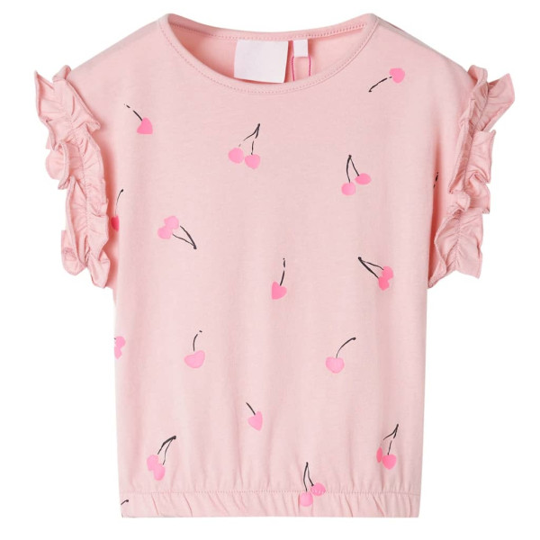 Camiseta de bebê rosa transparente 140 D