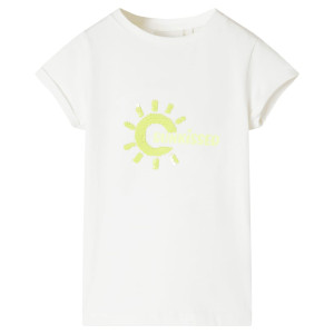 Camiseta infantil color crudo 104 D