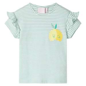 Camiseta infantil verde 104 D