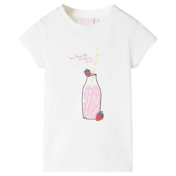 Camiseta infantil color crudo 128 D