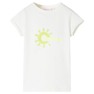 Camiseta infantil color crudo 116 D