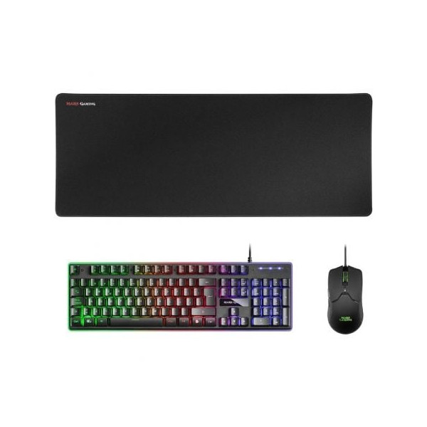 Pack Gaming Mars Gaming MCPX negro D