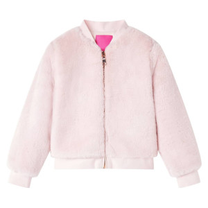 Chaqueta para niños cuero sintético rosa suave 140 D