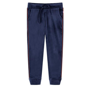 Pantalones de chándal para niños azul marino 116 D