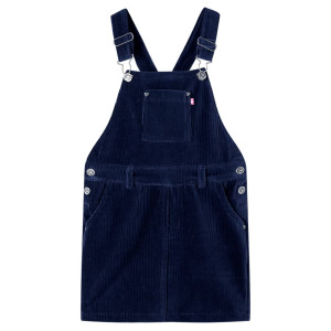 Vestido para niños pana azul marino 128 D