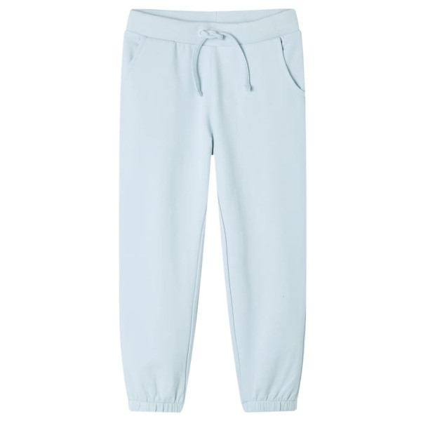 Calça de moletom infantil azul claro 116 D