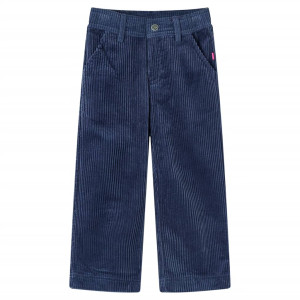 Pantalón para niños pana azul marino 116 D