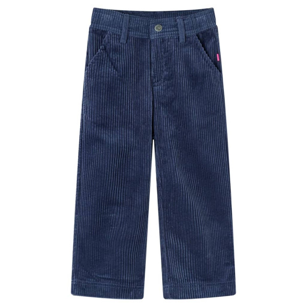 Pantalón para niños pana azul marino 92 D