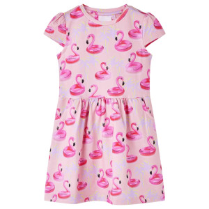 Vestido infantil rosa claro 104 D