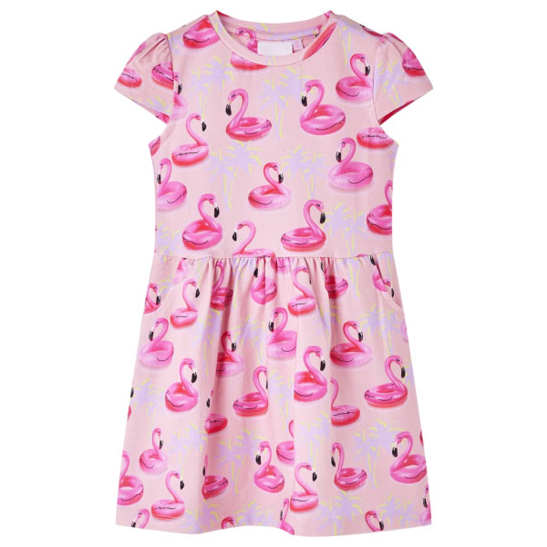 Vestido infantil rosa claro 104 D