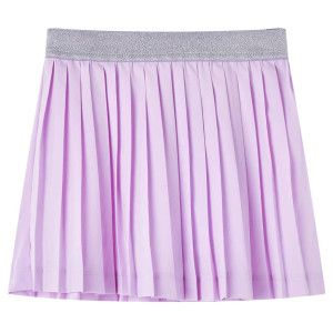 Falda plisada para niños color lila 116 D