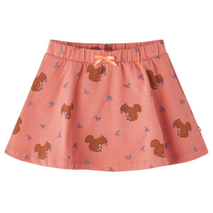 Falda para niños rosa palo 128 D