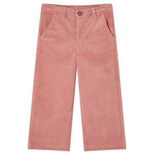 Pantalón para niños pana rosa envejecido 116 D