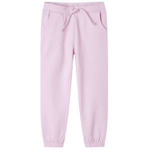 Calça de moletom infantil rosa claro 116 D