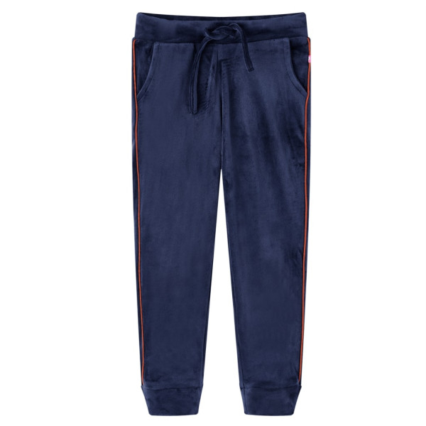 Pantalones de chándal para niños azul marino 128 D