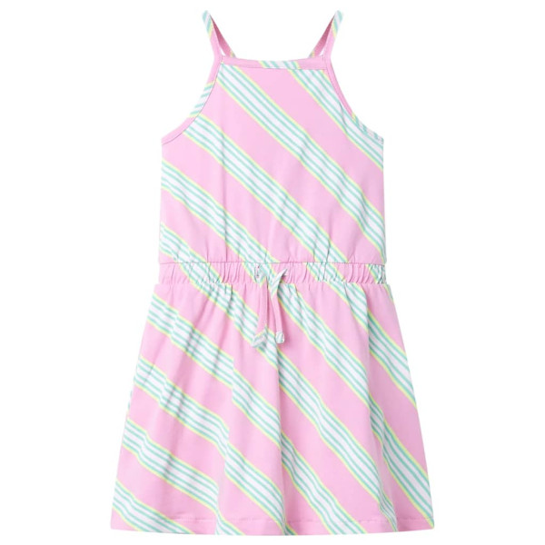 Vestido infantil sin mangas con cordón rosa 92 D