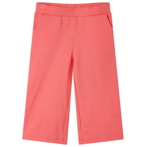 Pantalón infantil con perneras anchas coral 92 D