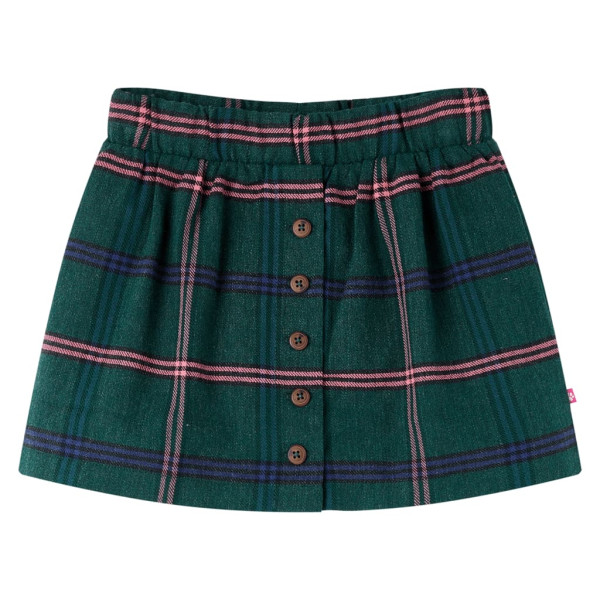 Falda para niños verde oscuro 104 D