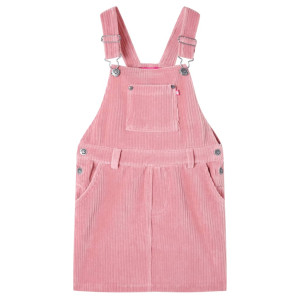 Vestido para niños pana rosa claro 140 D