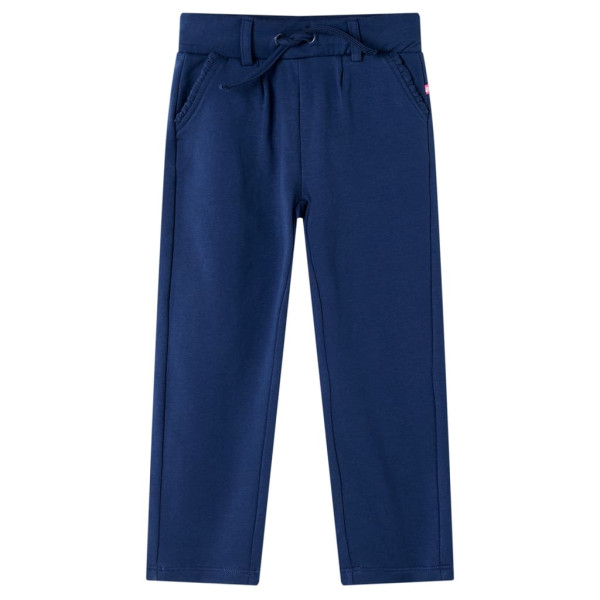 Pantalones para niños con cordón azul marino 92 D