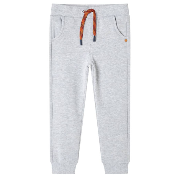 Pantalones de chándal para niños gris mélange 92 D