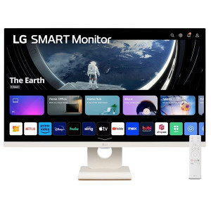 Smart Monitor LG MYVIEW 27" LED FHD 27SR50F-W branco D