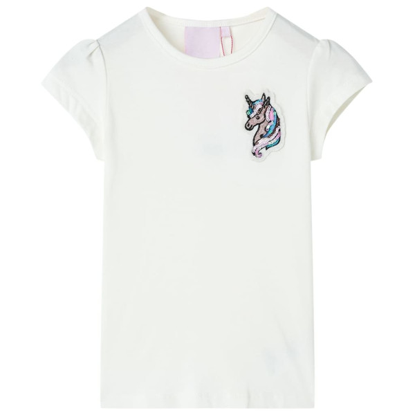 Camiseta de niños color crudo 104 D