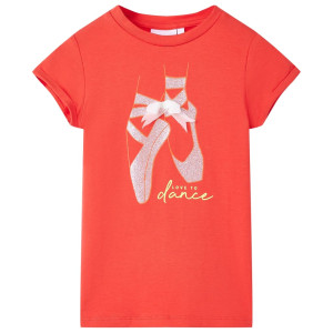 T-shirt infantil vermelho 116 D