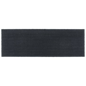 Felpudo de fibra de coco gris oscuro 100x300 cm D