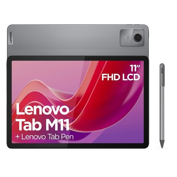 Lenovo Tab M11 11" 4GB RAM 128GB WiFi + Pen cinza lua D