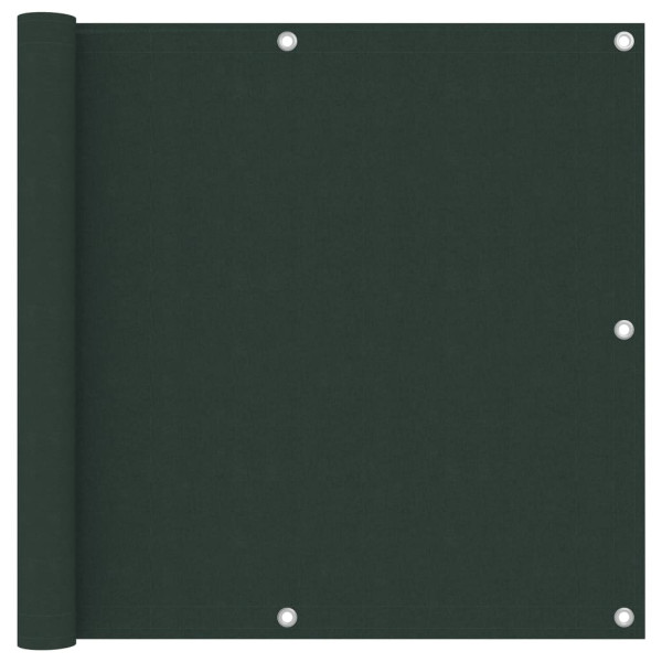 Toldo para balcón tela oxford verde oscuro 90x300 cm D