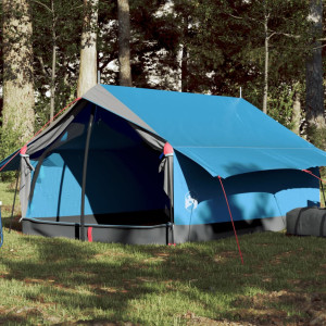 Tenda para 2 pessoas 185T tafetá azul 193x122x96 cm D