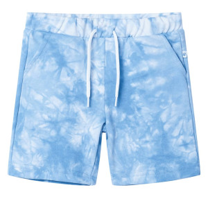 Shorts infantis com cabo azul macio 140 D