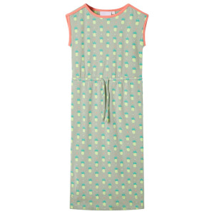 Vestido infantil verde mint viejo 116 D