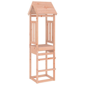 Torre de juegos madera maciza abeto douglas 52.5x46.5x206.5 cm D