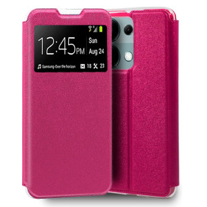 Funda COOL Flip Cover para Xiaomi Redmi Note 13 Pro Liso Rosa D