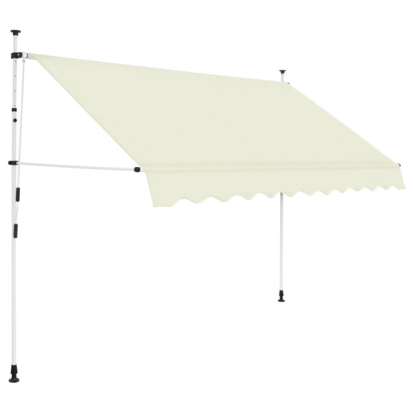 Toldo retrátil de operação manual 250 cm D