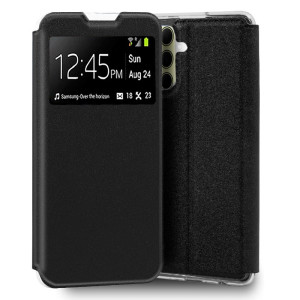 Funda COOL Flip Cover para Samsung A356 Galaxy A35 5G Liso Negro D