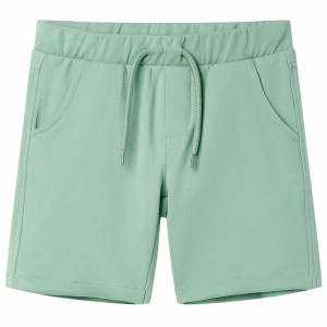 Shorts infantis com cabo caqui transparente 140 D