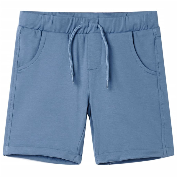 Pantalones cortos infantiles con cordón azul oscuro 116 D