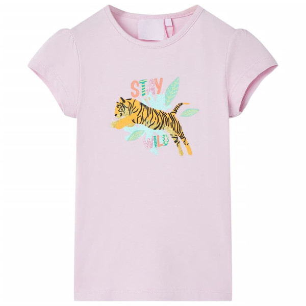 Camiseta infantil color lila 140 D