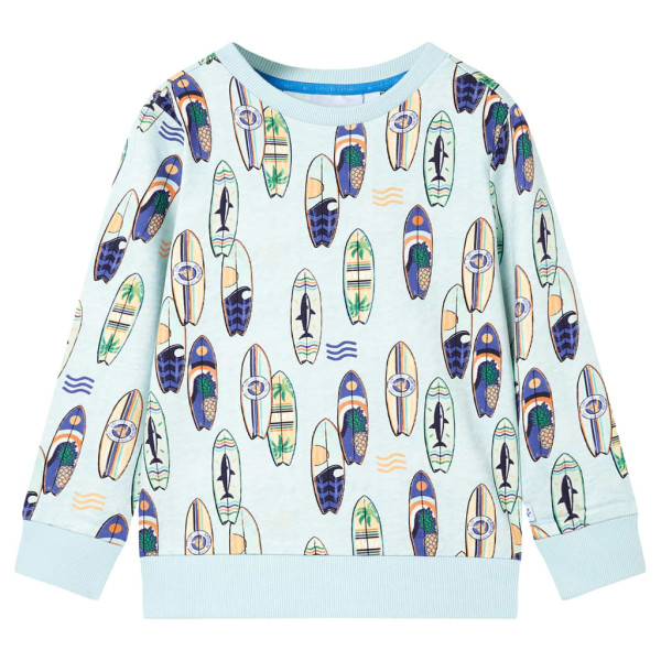 Sudadera infantil azul suave melange 140 D