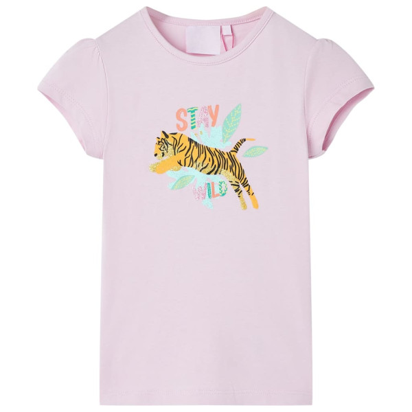 Camiseta infantil color lila 116 D