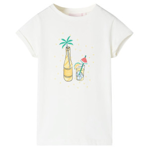 Camiseta infantil color crudo 116 D