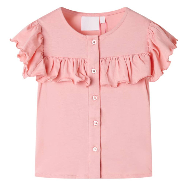 Camiseta infantil rosa 140 D