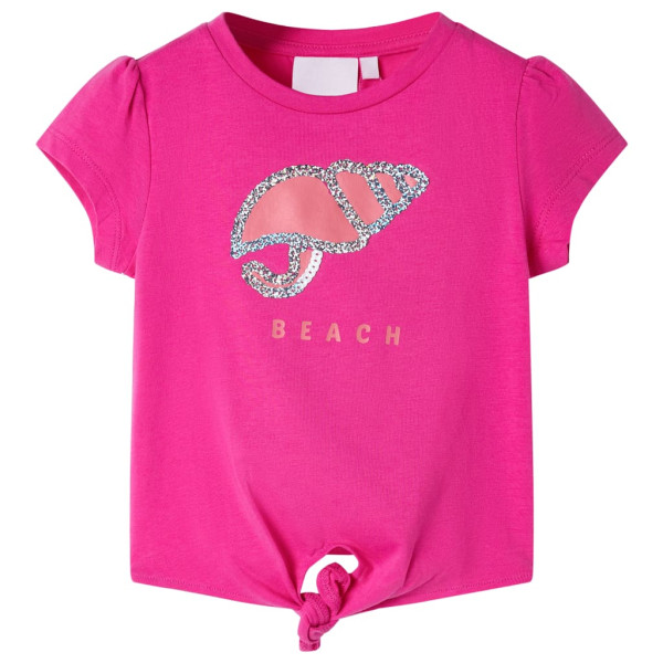 Camiseta infantil rosa oscuro 116 D