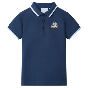 Polo infantil azul oscuro 92 D