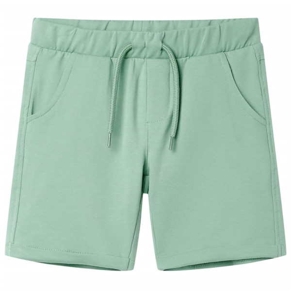 Shorts infantil com cordão cáqui claro 92 D